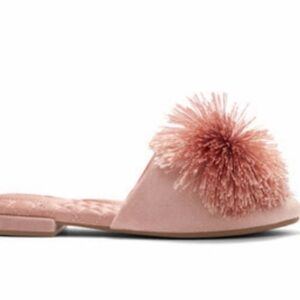 Birdies Blush Pom-Pom Women's Slippers